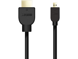 GR C[TlbgΉHDMI-MicroP[u 1m DH-HD14EU10BK