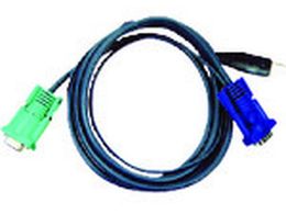 ATEN USB KVMP[u SPHD^Cv 1.8m 2L-5202U