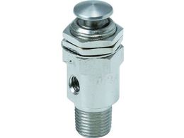 TRUSCO 3�������^�ؑփo���u 3�|�[�g M5 �{�^���^�C�v TSV-31B-M5