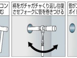 TOP ボイド管ラチェット 450mm VR-450 | Forestway【通販フォレスト
