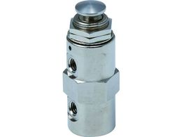 TRUSCO 4�������^�ؑփo���u 4�|�[�g M5 �{�^���^�C�v TSV-41B-M5