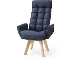 �A�C���X�I�[���} ��]�t�@�u���b�N�`�F�A �n�C�o�b�N �u���[ FACN-KHB