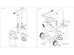 TRUSCO FTK8�A70���p �s�X�g�����b�h FTK-024