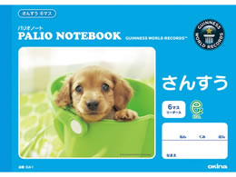オキナ パリオノート さんすう6マス十字リーダー入 横開き 10冊 Forestway 通販フォレストウェイ
