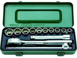 ASH �n�C�u���b�g�\�P�b�g�Z�b�g1�^2(12.7)�~13pcs VFS4100