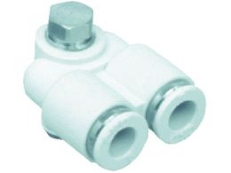 CKD �j���[�W���C���g�G���{�^�C�v �K���`���[�u�O�a:6mm �ڑ����aR1�^8 GWL6-6-2T