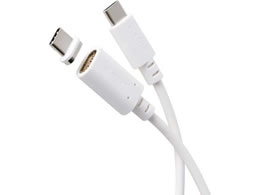 �G���R�� �}�O�l�b�g �[�d�P�[�u�� USB-C 2m �z���C�g MPA-CCMA20WH
