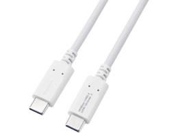 �G���R�� Type-C�P�[�u�� 240W 2m �z���C�g MPA-CCPE20WH