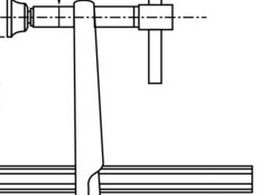 エビ L型クランプ エビ万力 バーハンドル強力型 1200mm×119mm BH12012A