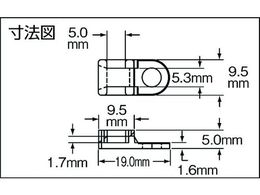 パンドウイット タイアンカー 耐候性ナイロン66 (1000個入) TA1S10-M0
