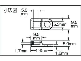 パンドウイット タイアンカー 耐熱性ナイロン66 (1000個入) TA1S8-M30