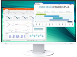 EIZO tfBXvC 23.8^ x[VbN zCg EV2460-WT