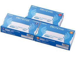 プロシェア ナビス プロシェアプラスチック手袋パウダー付 S Forestway 通販フォレストウェイ