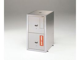 新品登場 セフティキャビネット GF-3BE 455×600×800mm 庫内エポキシコーティング ガロン瓶 ...