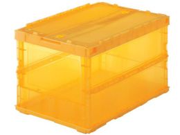 TRUSCO ���^�܏�R���e�i�X�P���R�� 50L���b�N�t�^�t �I�����W