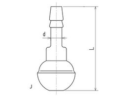 �����쏊 �{�[���W���C���g�z�[�X�R�l�N�^�[���X 2316-B-8