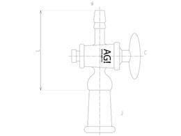 �����쏊 �R�b�N�t�r�C�ǒ��� ���X �K���X�R�b�N 2416-1L