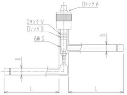 쏊 ʒpj[hou Y`(Xg[g^Cv)at c_ގ:PTFE 2228-10Y-G
