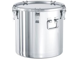 日東金属工業 ステンレス折りたたみ取っ手付密閉容器 クリップ式 80l Cthf 47 Forestway 通販フォレストウェイ