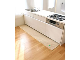 オカ キッチンマット ナチュラルクローバー 45 240cm ベージュ Forestway 通販フォレストウェイ オカ キッチンマット ナチュラルクローバー 45 240cm ベージュ Forestway 通販フォレストウェイ