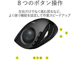 エレコム トラックボールマウス 人差し指 8ボタン チルト機能 M Dt1drbk Forestway 通販フォレストウェイ