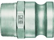 日東/レバーロックカプラ めねじ取付用 相手側取付サイズ:Rc3/4インチ 03532 LF-6TPM-SUS