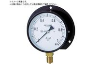 右下/スター 圧力計 B枠立型・φ100 圧力レンジ0.0〜0.10MPa S-42-0.1MP