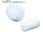 KG/白POM平歯車 S80D 40B-0506 形状B1 モジュール0.8 歯数40 S80D 40B-0506