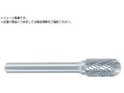 スーパー/スーパー超硬バー シャンク径6mm 先丸円筒型 シングルカット 刃径:19.0 SB2C10S