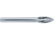 スーパー/スーパー超硬バー ロングシャンク径6mm 楕円型 シングルカット 刃径12.7 SB51C02SL
