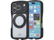 �G���R��/iPhone18 Pro Grippy �n�C�u���b�h�P�[�X �Ɍ� MAGKEEP �X�^���h �u���b�N/PM-A26CGRSTKBK