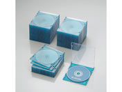 エレコム/CD DVDスリムプラケース クリアブルー 50枚/CCD-JSCS50CBU