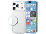 �G���R��/iPhone18 Pro �\�t�g�P�[�X �Ɍ� �N���A/PM-A26CUCTKCR