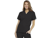 Cherokee/女性用無地スクラブ 診察衣 24-8126-0006 XL 4700BLKW(ブラック)