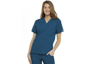 Cherokee/女性用無地スクラブ 診察衣 24-8126-0103 S 4700CARW(カリビアンブルー)