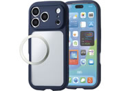 �G���R��/iPhone18 Pro �^�t�X�������C�g �t���[���J���[�P�[�X �Ɍ� �l�C�r�[/PM-A26CTSLFCKNV