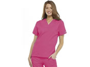 Cherokee/女性用無地スクラブ 診察衣 24-8126-0601 XXS 4700SHPW(ショッキングピンク