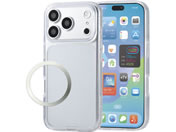 エレコム/iPhone18 Pro ハイブリッドケース 極限 クリア/PM-A26CHVCKKCR