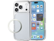 エレコム/iPhone18 Pro ハイブリッドケース 極限 自己修復 透明 クリア/PM-A26CHVREKTCR