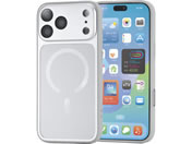 エレコム/iPhone18 ProMax アルミケース 極限 MAGKEEP シルバー/PM-A26DALCKM2