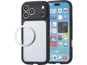 エレコム/iPhone18 ProMax タフスリムライト フレームカラーケース 極限 ブラック/PM-A26DTSLFCKBK