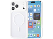 エレコム/iPhone18 ProMax ハイブリッドケース 極限 MAGKEEP マット ホワイト/PM-A26DMAG2KCWH