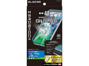 エレコム/iPhone18 ProMax ガラスフィルム ZEROSHOCK 高透明 ブルーライトカット 超簡単貼付ツール/PM-A26DFLGZTBL