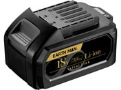 TAKAGI/EARTH MAN infini-Link 18V��p�o�b�e���[�p�b�N USB�o�͕t�� 3.0Ah/BP-180LiGB
