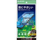 エレコム/iPhone18 ProMax ガラスフィルム ブルーライトカット 超簡単貼付ツール/PM-A26DFLGGTBL