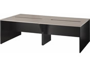 �G�����T/�p�l���r���ʃ��[�N�e�[�u�� ��2400�~���s1200�~����720mm �V��/�O���[�W���E�b�h�A�{��/�u���b�N/FRP-2412-GB