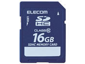 エレコム データ復旧サービス付 SDHCカードClass10 16GB