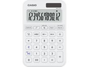 カシオ/カラフル電卓 ミニジャストタイプ ホワイト/MW-C20D-WE-N