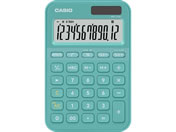 カシオ/カラフル電卓 ミニジャストタイプ ターコイズ/MW-C20D-TU-N
