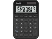 カシオ/カラフル電卓 ミニジャストタイプ ブラック/MW-C20D-BK-N